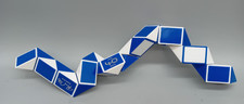 ERNO RUBIK'S Snake 1974 - 2014 40th Anniversary Blue/White Puzzle Plastic
