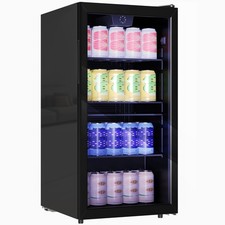 HOMCOM 93L Drinks Fridge, 115