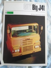 Guy Big J4T Truck brochure Aug