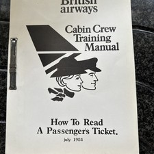 Vintage British Airways Cabin