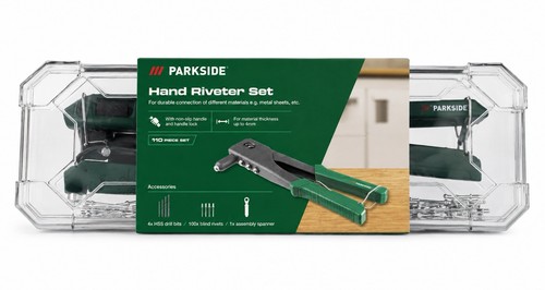 Parkside hand riveter set 110 - riveter,
