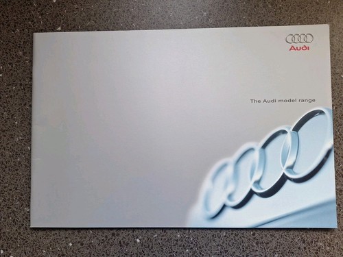 Audi model range brochure 2005 - audi,
