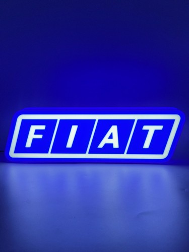 Fiat light box usb led - light,