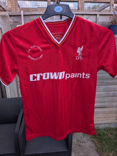 Liverpool retro home football - liverpool,