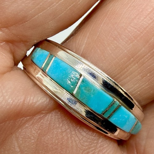 Navajo inlay turquoise - inlay,