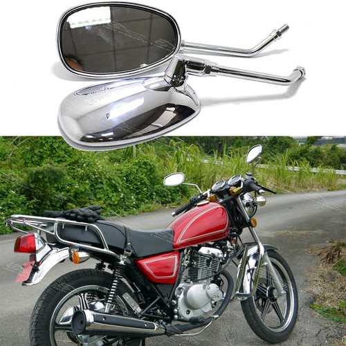 10mm chrome motorcycle oval - chrome,