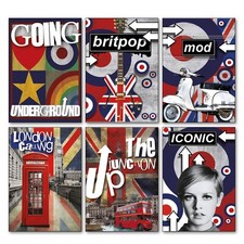 Fridge magnets Mod scooter