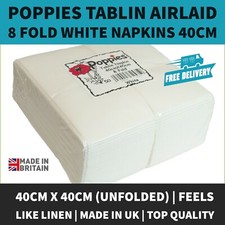 Luxury White Tablin Airlaid