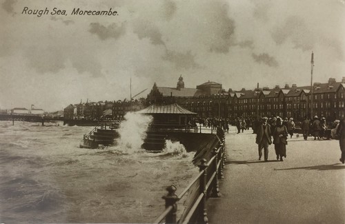 Vintage postcard lancashire - vintage,
