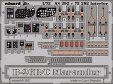 Eduard SS292 1:72 Martin B-26B/B-26C Marauder interior