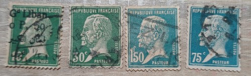 French stamp - french,