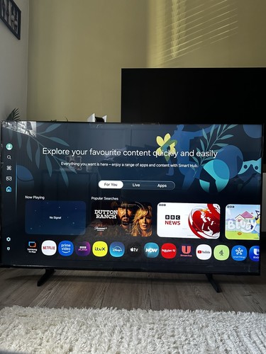 Samsung crystal uhd 4k - samsung, 55”