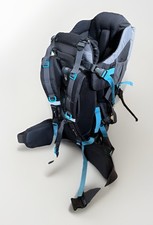 DROMADER Baby Carrier Backpack - Toddler Hiking Backpack – Black and Blue