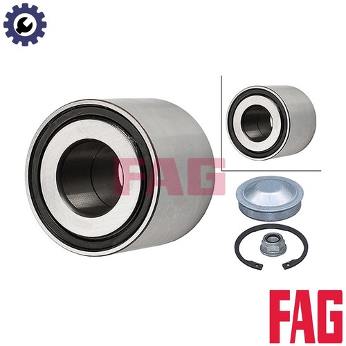 Wheel bearing kit 713 - bearing, 6302