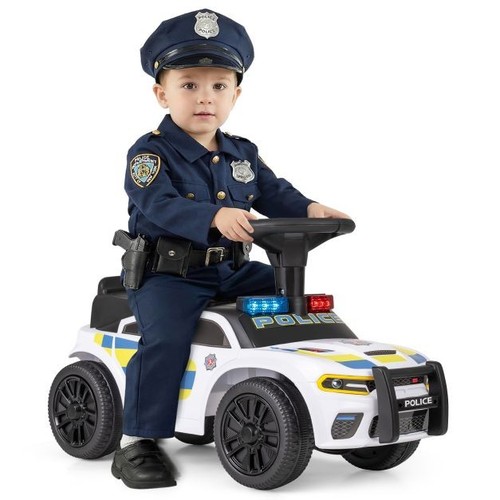 Police kids push ride - police,