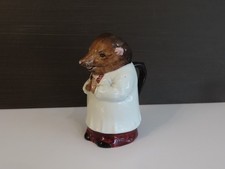 Staffordshire Fine Ceramics The Woodland Collection Jug Reverend Pew.