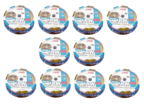 100 jvc blank - blank, dvd+rw