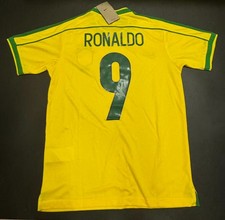 Brazil 1998 Home Retro Shirt