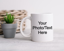 Personalised Mugs Custom Text