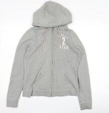 Hollister Men's Grey Hooded