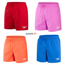 SPEEDO MENS ESSENTIAL SWIMMING SHORTS TRUNKS SIZES SMALL TO 5XL FREE UK P&P!