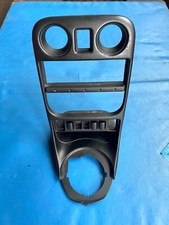 MG F Centre Console Fascia (2000 - 2002) Matt Black