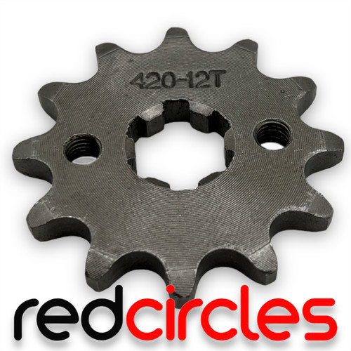 Tooth 420 pit bike front - tooth,