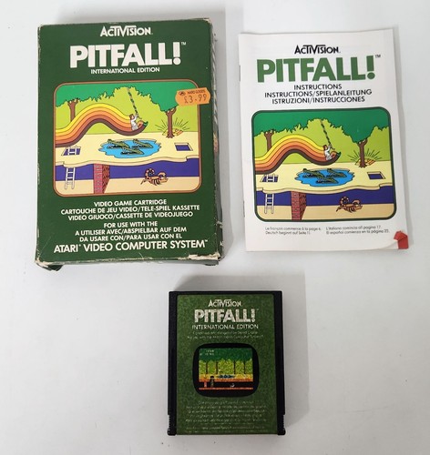 Atari 2600 pitfall game - atari,