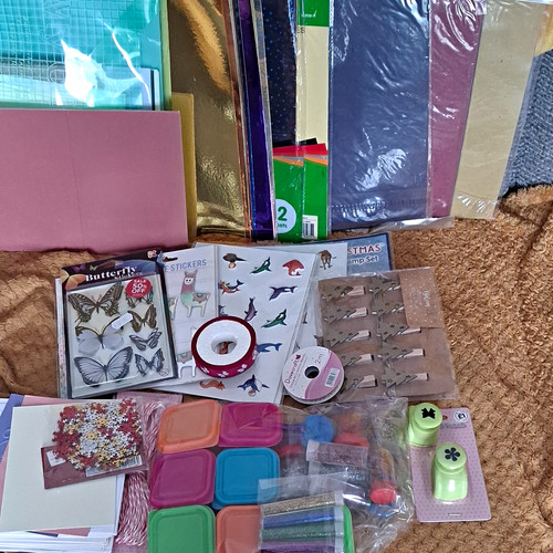Mixed craft supplies bundle - mixed,