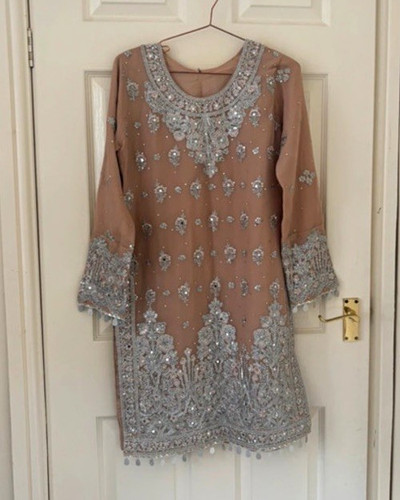 Women beige chiffon - women’s,