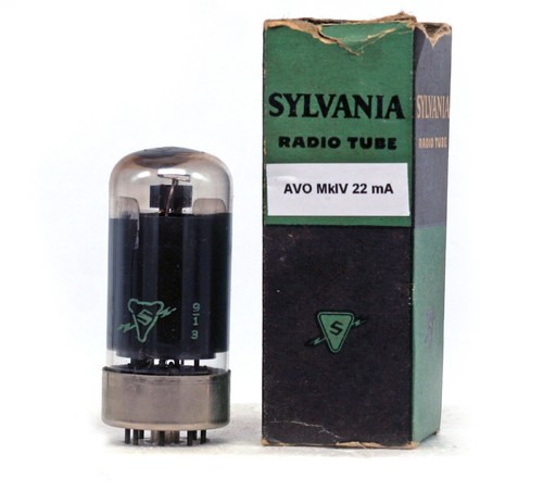 7ad7 sylvania nos tube tested - tube,