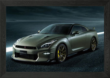 Nissan GTR R35 Framed Wall Art