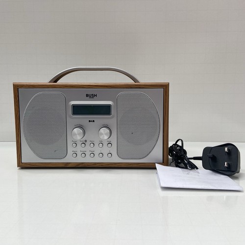 Bush dab wooden bluetooth - dab/fm,