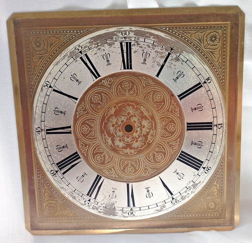 Antique square metal