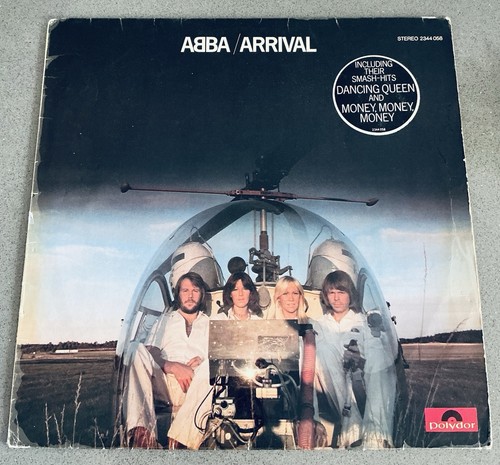 Abba arrival lp vinyl - arrival, 12”