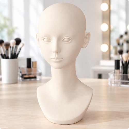 Female mannequin head and - female,