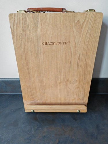 Chatsworth wooden tabletop box - wooden,