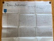 Victorian Vellum Indenture