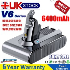 FOR DYSON V6 6400MAH BATTERY ,ANIMAL, DC58, DC59 DC62 SV03 SV05 SV06,Absolute ZZ