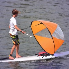 Portable kayak wind sail - kayak,