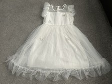 Girls White Butterfly