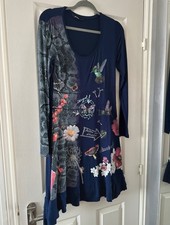 Desigual Printed Dress Long