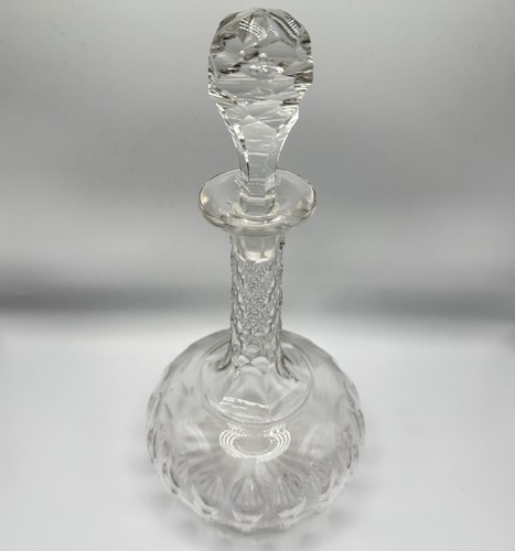 Vintage globe cut crystal - cut,