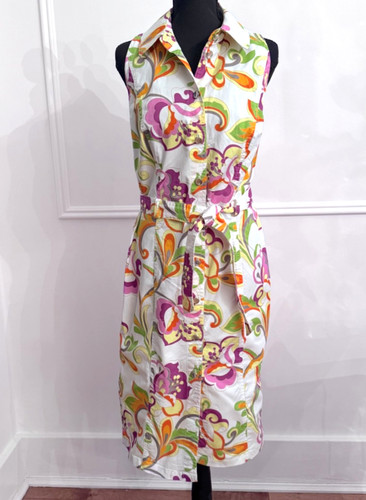 Vintage escada floral - escada, midi