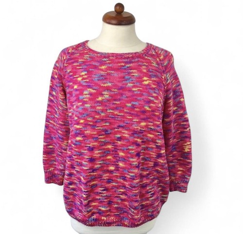 Vintage hand knitted pink - hand,