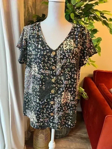Emery rose floral blouse size - blouse,