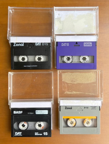 Digital audio dat tapes - 4x,