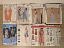 Bundle Sewing Patterns for Ladies Woman Simplicity Burda McCall's Dress