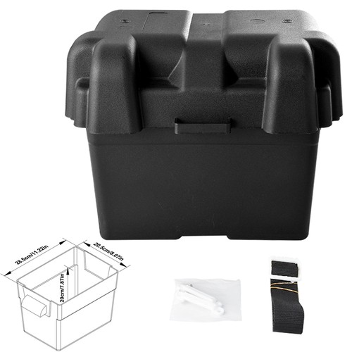 Leisure battery box with - battery,