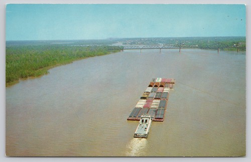 Vintage mississippi river - mississippi,